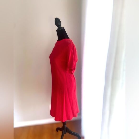 Red mini Swing Babydoll dress & OTHER STORIES size  4 - Picture 9 of 16